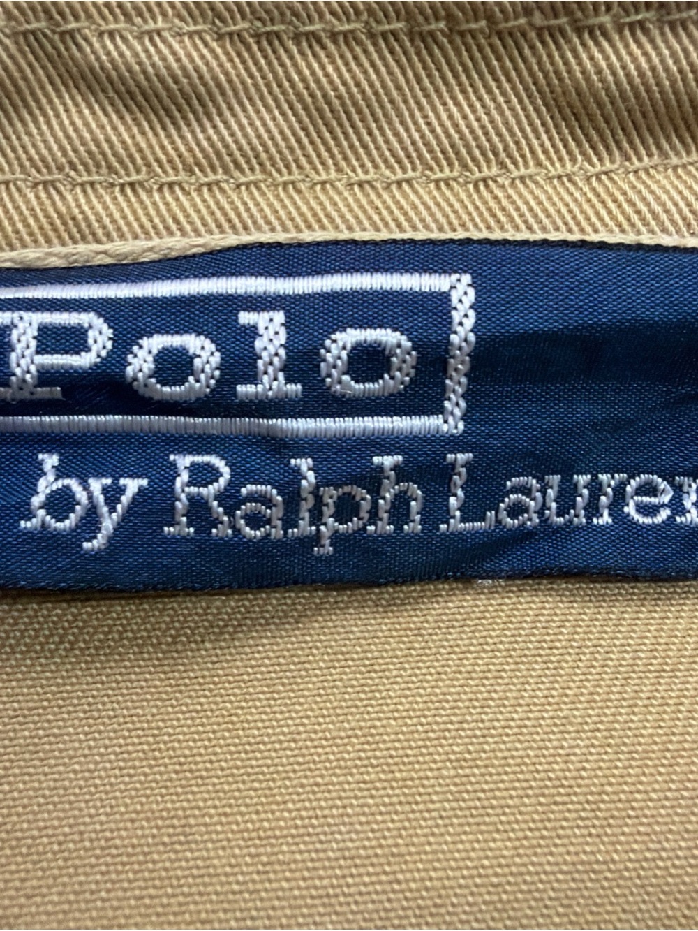 Polo Ralph Lauren Mens XXL Tan Khaki Cotton Harrington Jacket Zip Up Coat - Picture 6 of 12